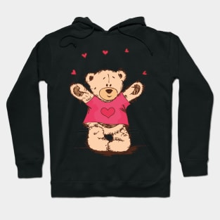 Valentine's Day - Lovely Bear Hoodie